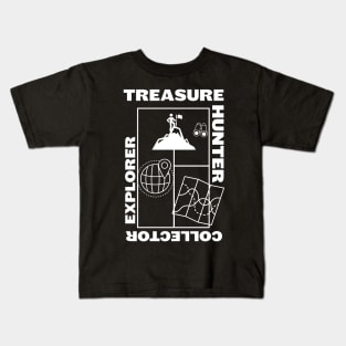 Treasure Hunter Explorer Kids T-Shirt